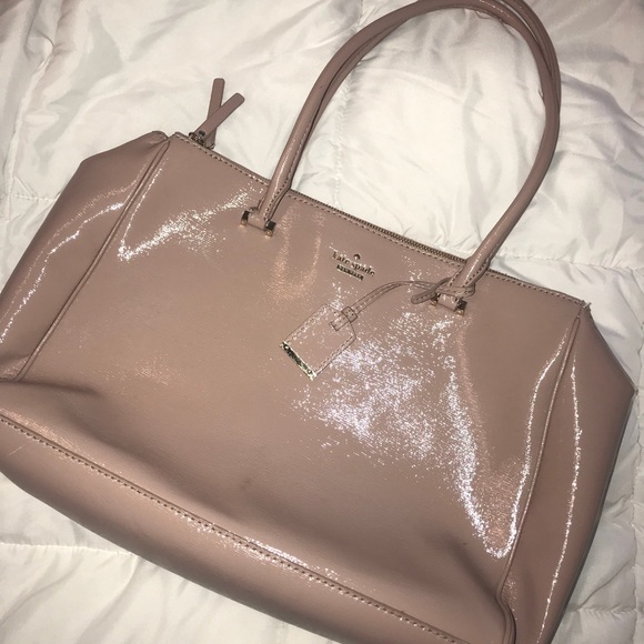 SOLD - Mauve Pink Kate Spade Bag - Picture 5 of 7